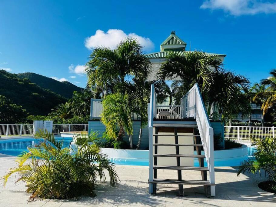 Le Palmier Bleu, Cocon Tropical, Plage & Piscine Anse Marcel Zewnętrze zdjęcie